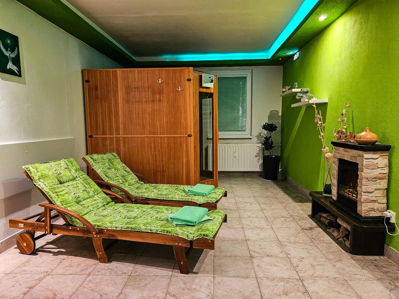 Priestory privátneho wellness Sauna YF Poprad